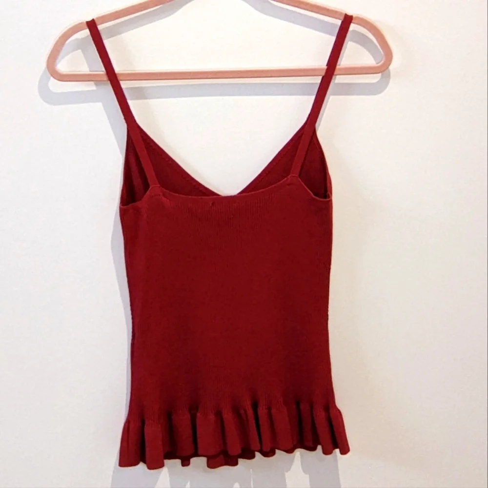 Sandro Ribbed Tank Top BNWT - Picture 2 of 4